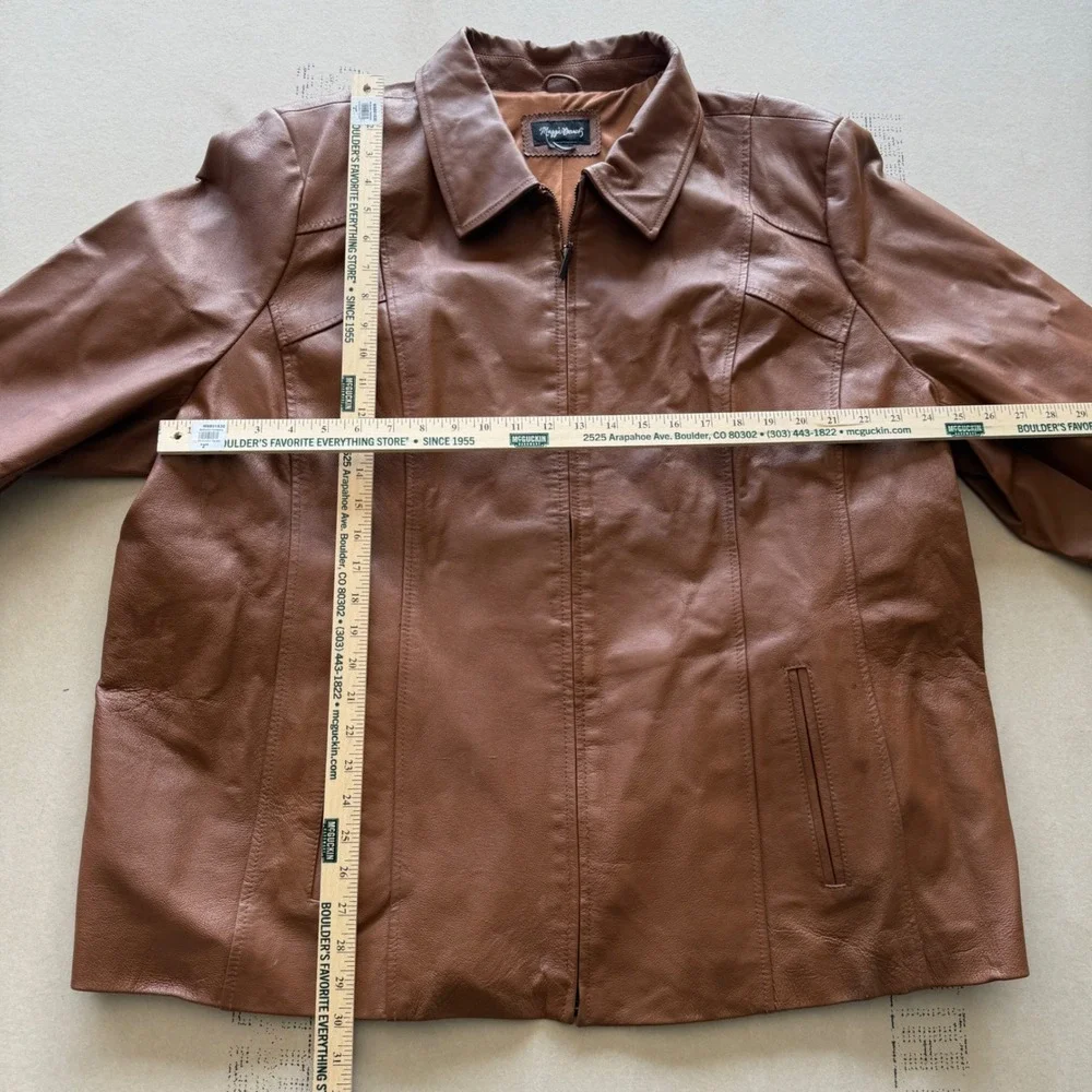 Maggie Barnes‎ Leather Jacket